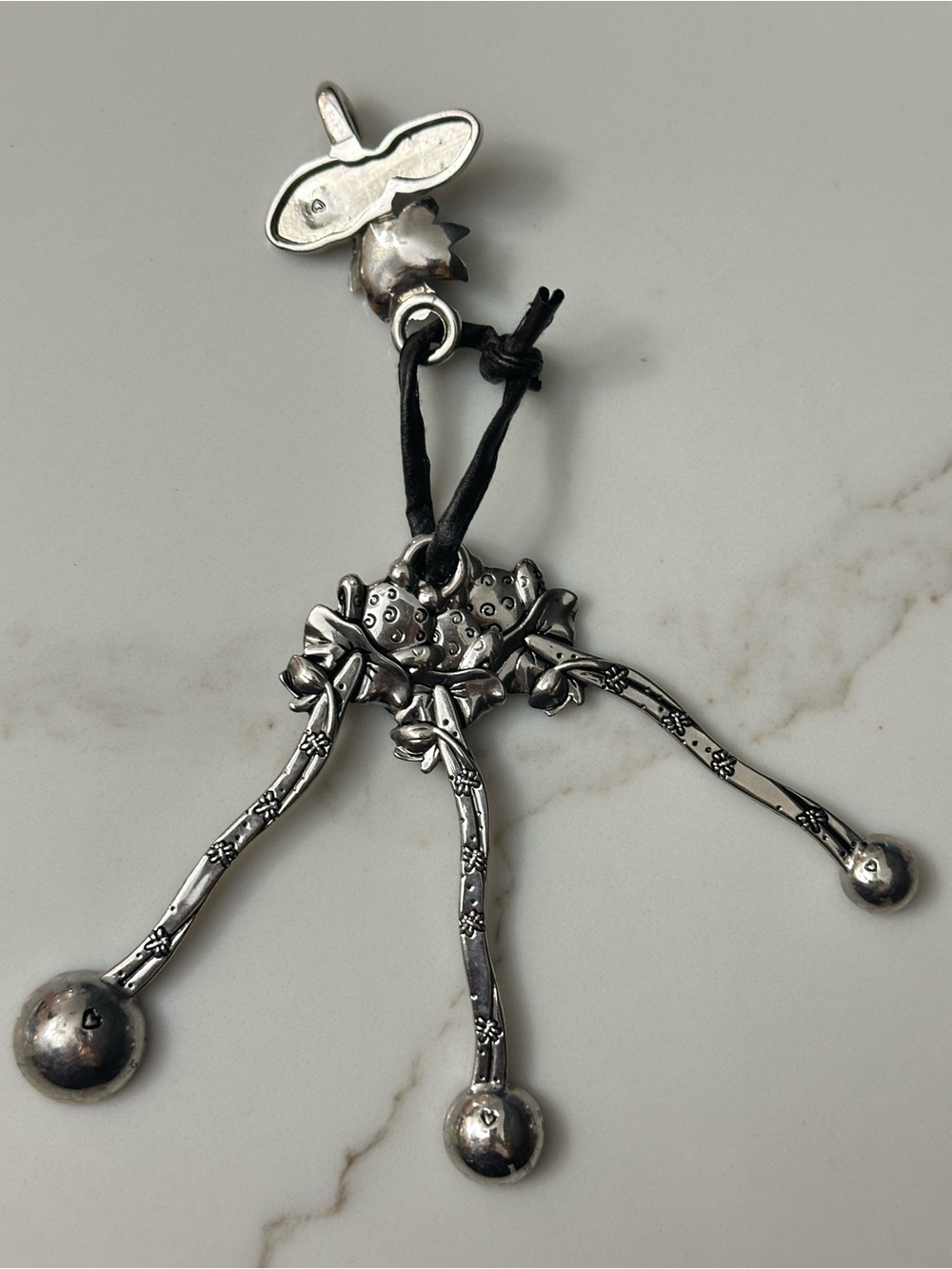 ganz frog dash pinch smidgen measuring spoon set with hook - Picture 5 of 7
